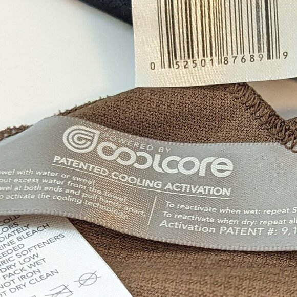 2 Cooling Neck Scarf Towels by Coolcore & La Plage by Espalma - Picture 4 of 6